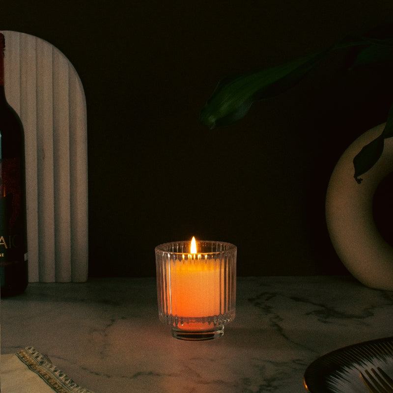 Elegant Color Changing Wax Candle Candles The June Shop   