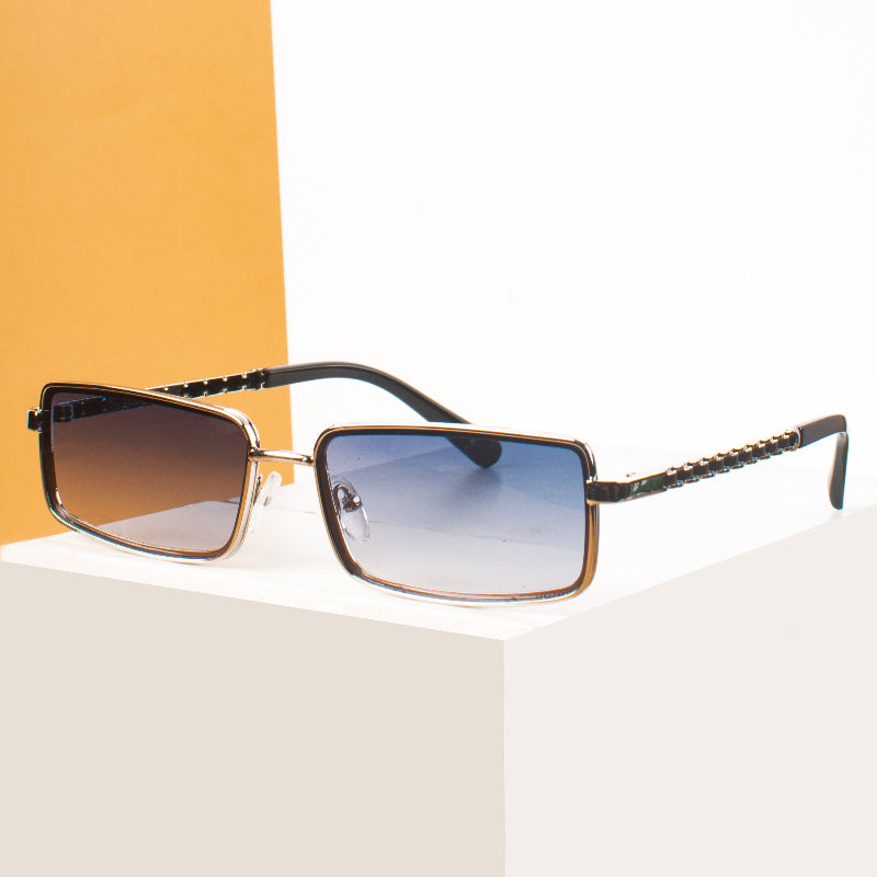 Aurelius Blue Gradient Sunglass