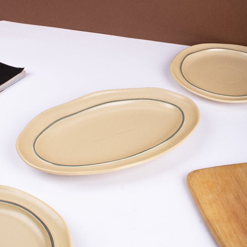 Orphic Beige Serving Tray