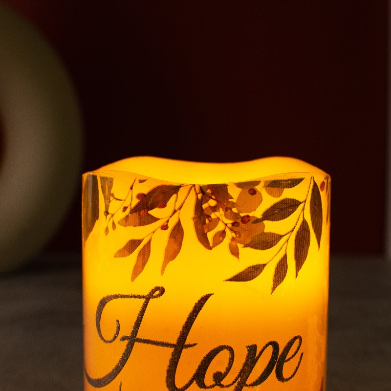 Wick N Whimsy Flameless LED Candle (Battery-Operated)