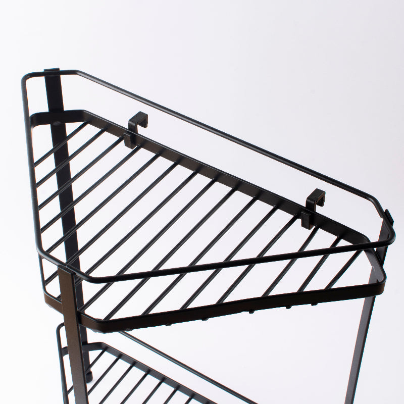 Clutter-Free Corner Stand with Dual Shelves