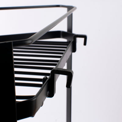 Clutter-Free Corner Stand with Dual Shelves