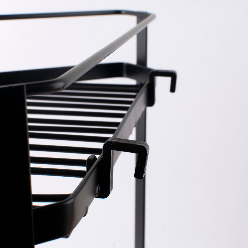 Clutter-Free Corner Stand with Dual Shelves