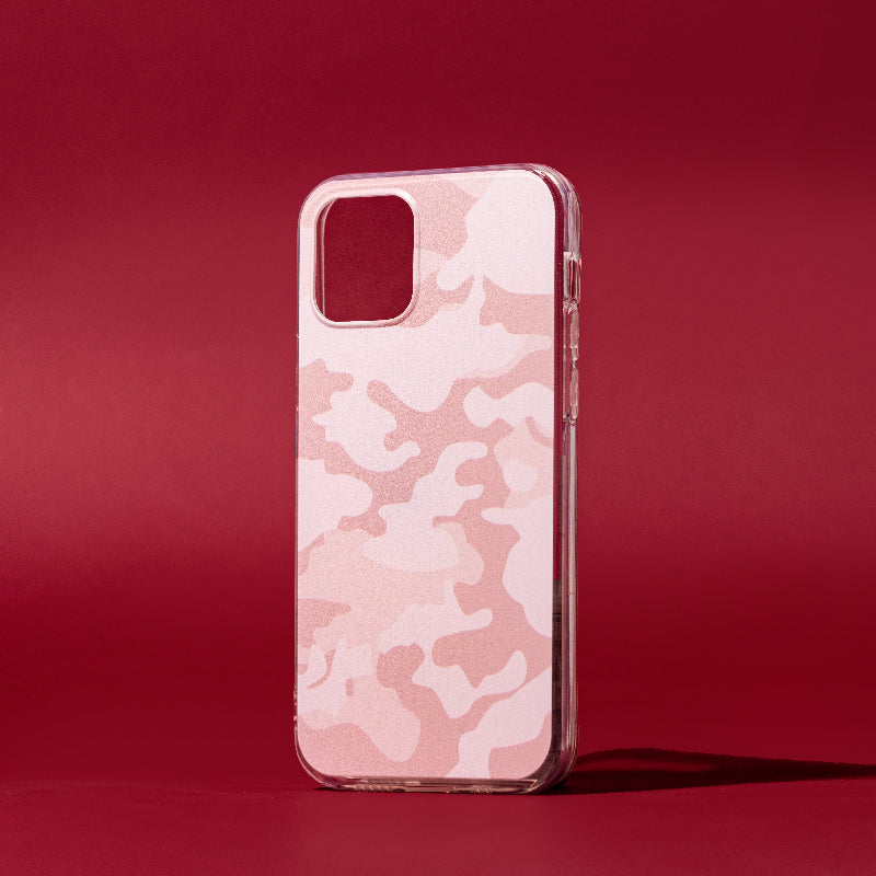 Flamingo Pink Camo Style iPhone Cover