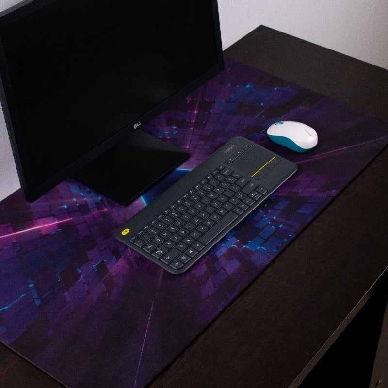 Iridescent Patterns Extended Versatile Desk Mat Desk Mats The June Shop   