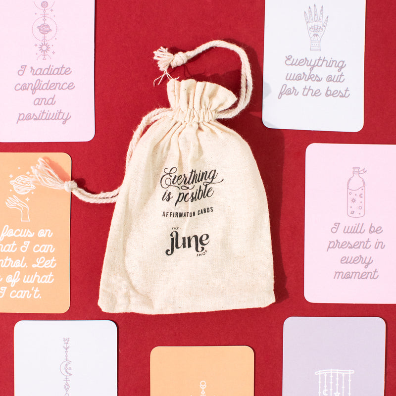 Everything Is Possible - Affirmation Cards Postcard June Trading   