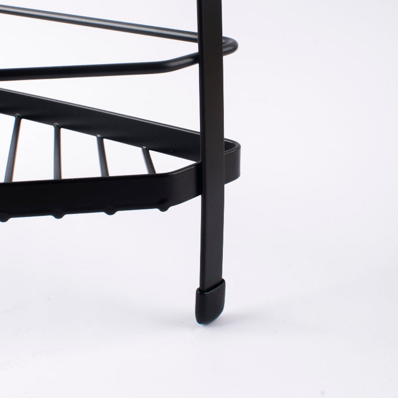 Clutter-Free Corner Stand with Dual Shelves