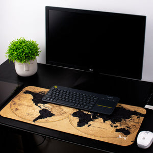 Antique Map Versatile Desk Mats Desk Mats June Trading   