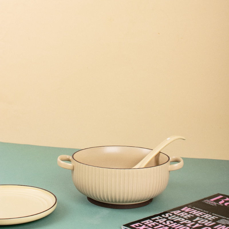 Novah Ceramic Hot Pot Serving Bowls The June Shop   