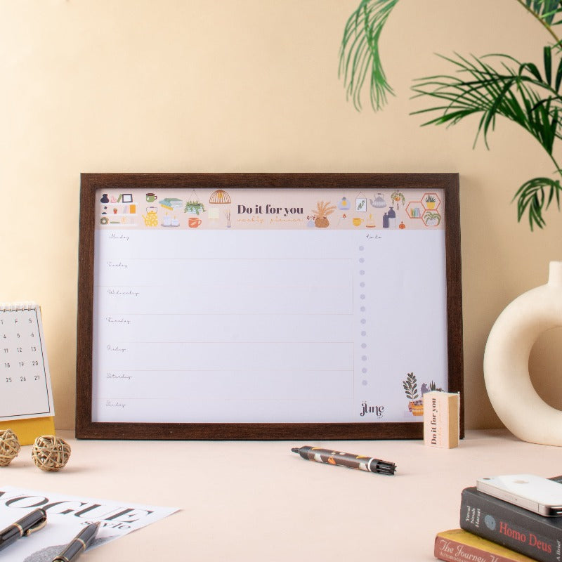 Do It For You — Weekly Rewritable Planner