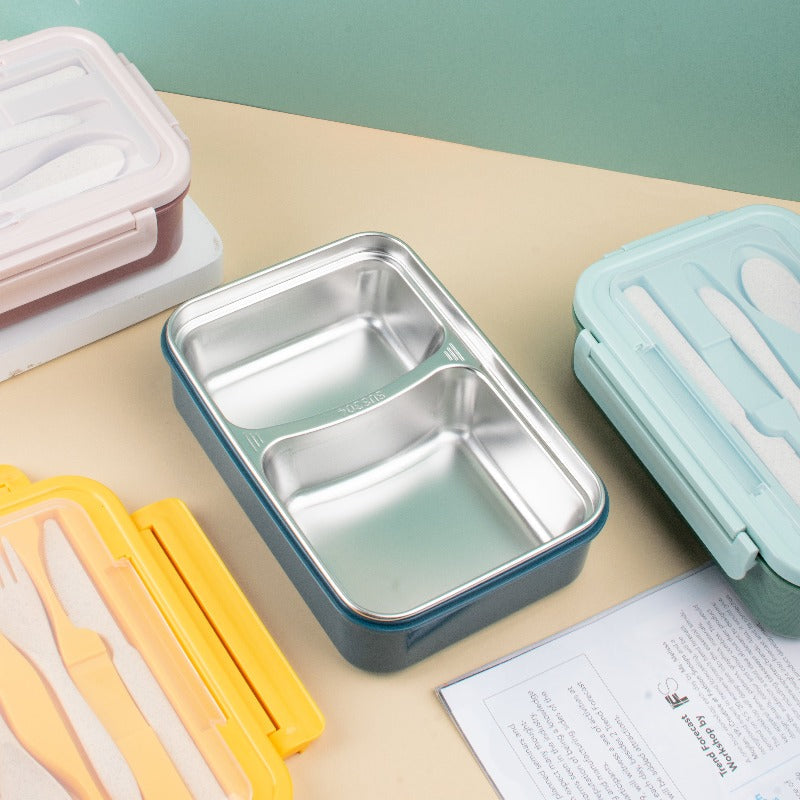 Edgy Two-Tone Refresh Lunch Box Lunch Boxes June Trading   