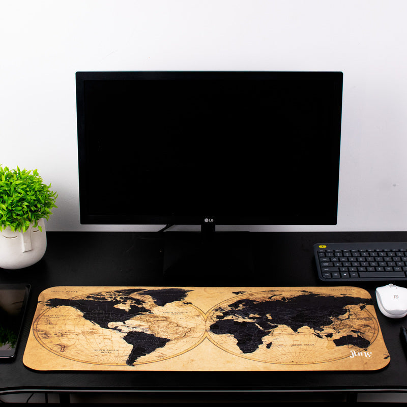 Antique Map Versatile Desk Mats Desk Mats June Trading   