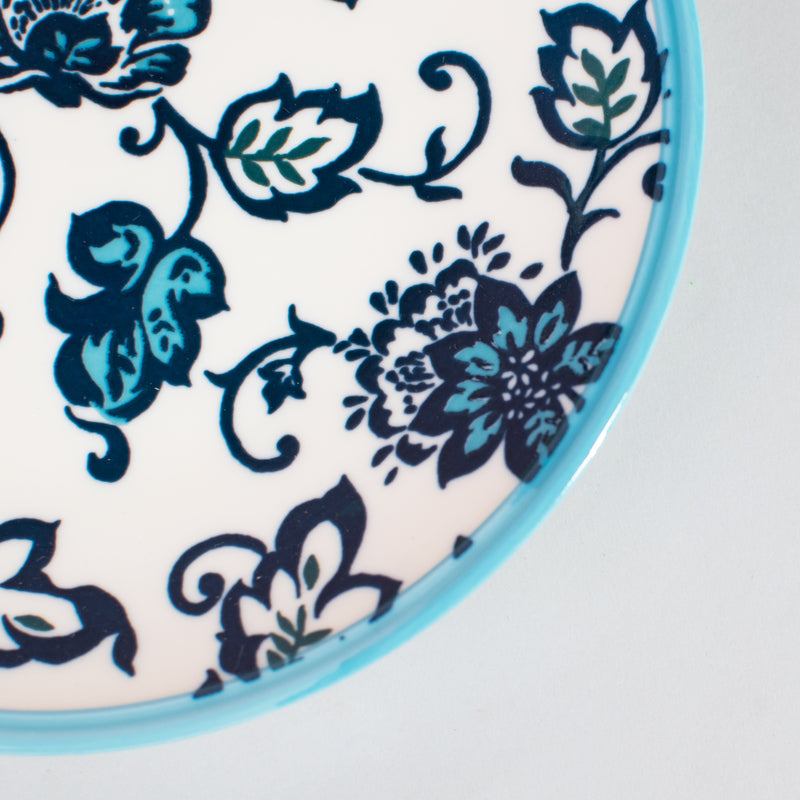 Contemporary Floral Starter Plate