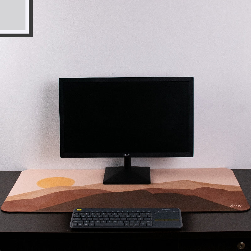 Sand Dune Extended Versatile Desk Mat Desk Mats The June Shop   