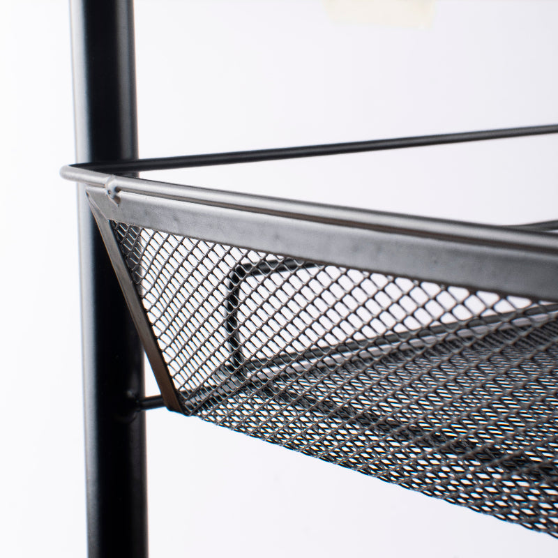 3-Tier Mesh Trolley Organizer