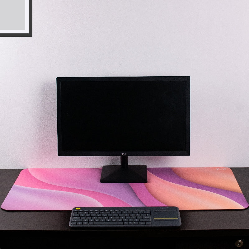 Prismatic Tone Extended Versatile Desk Mat Desk Mats The June Shop   