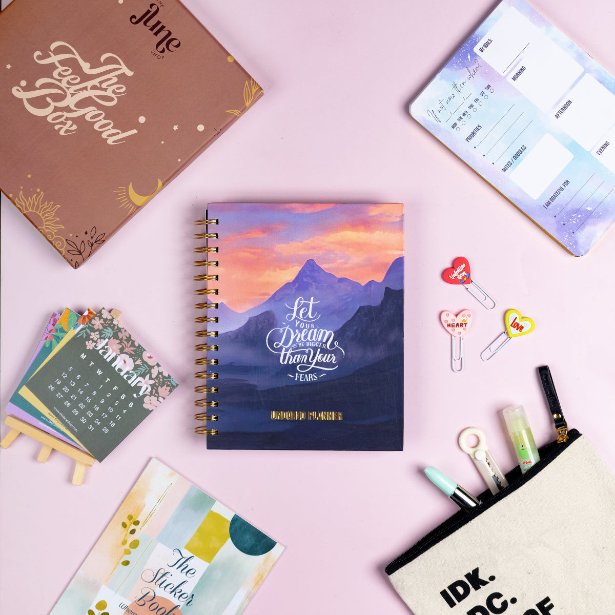 The Feel-Good Planner Box™ |  Let Your Dreams Be Bigger Edition