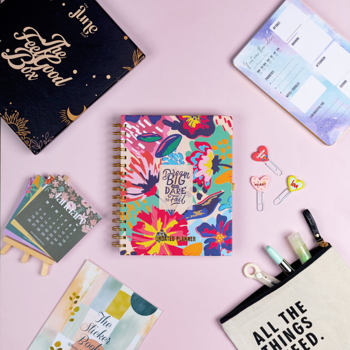 The Feel-Good Planner Box™ | Dream Big, Dare to Fail Edition