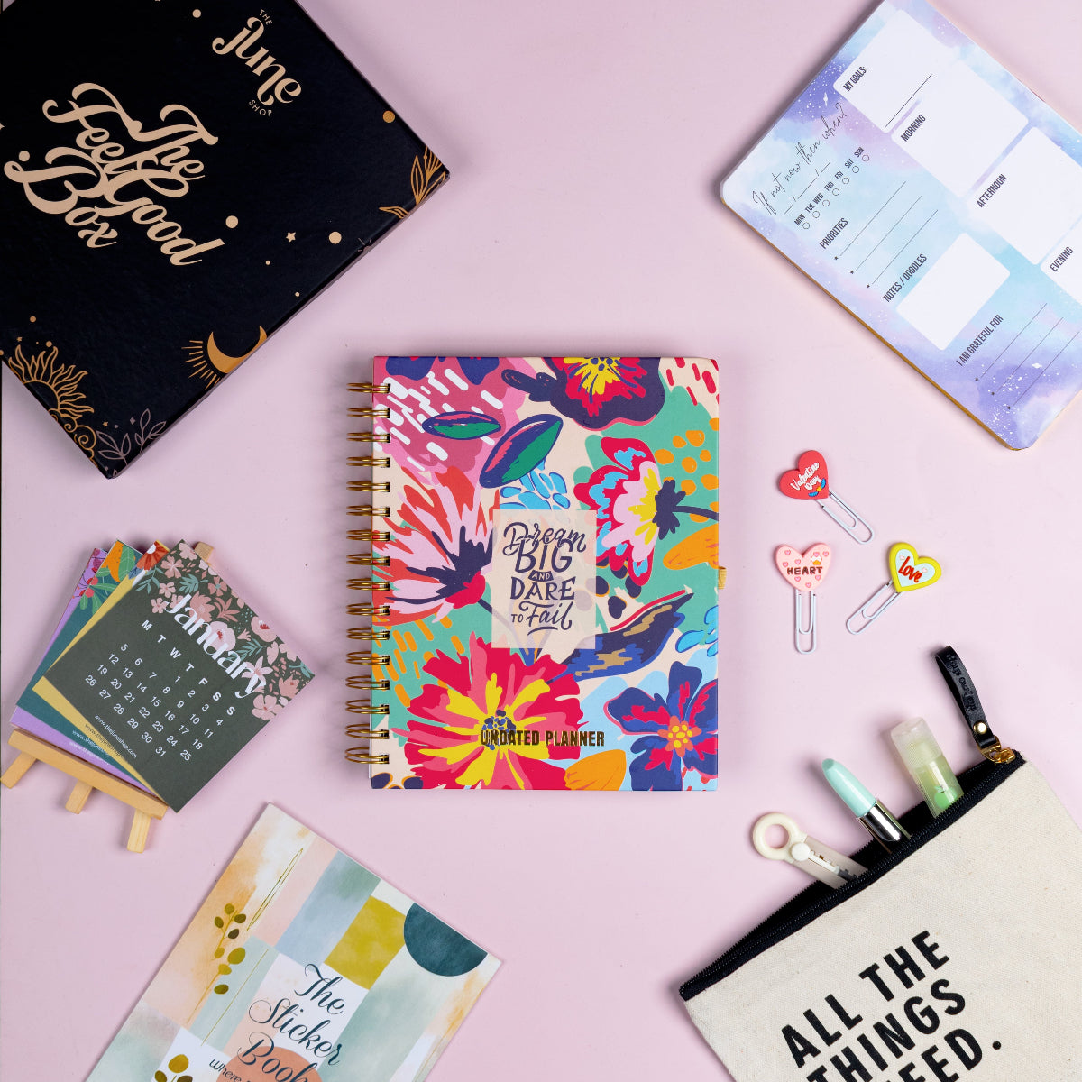 The Feel-Good Planner Box™ | Dream Big, Dare to Fail Edition