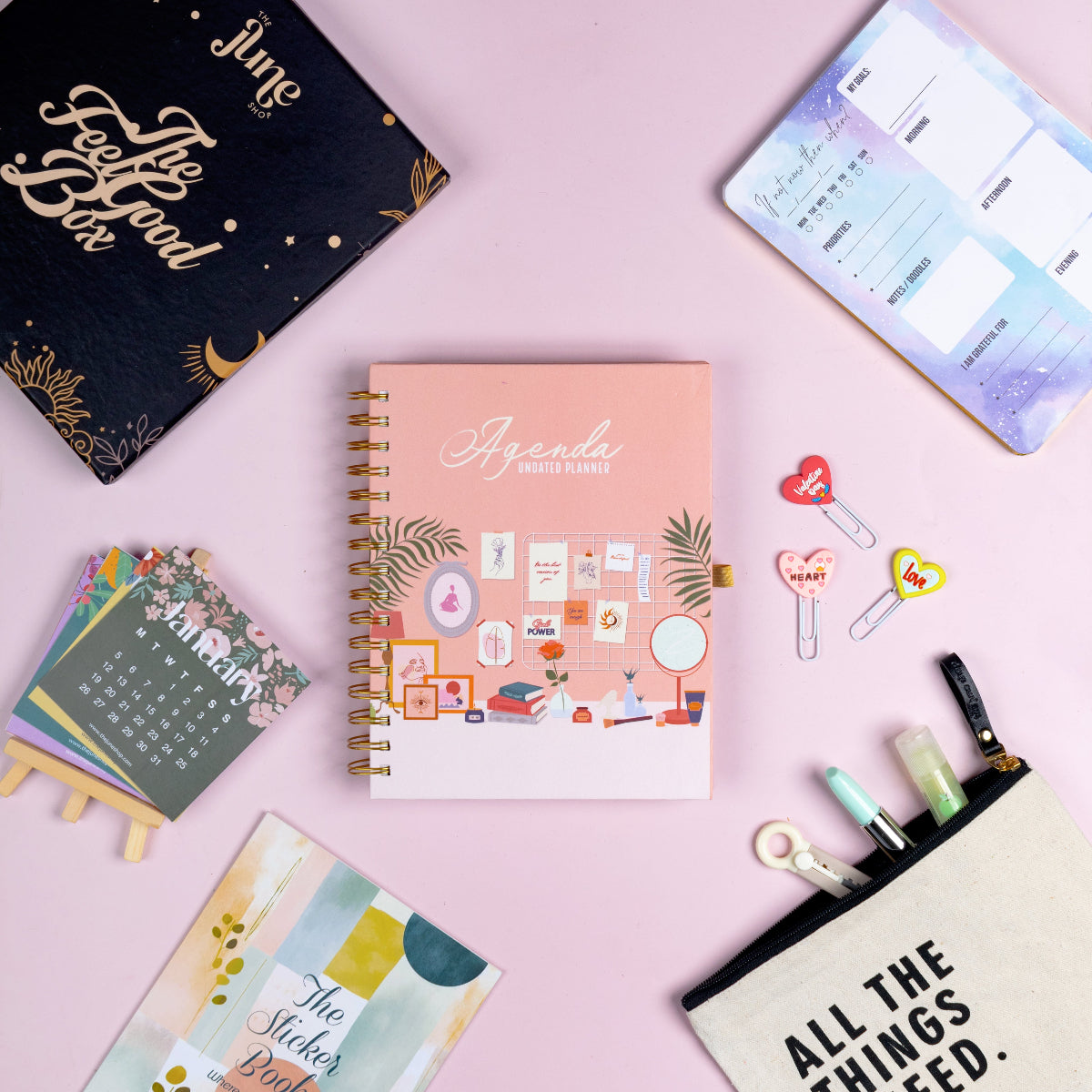 The Feel-Good Planner Box™ | Agenda Edition