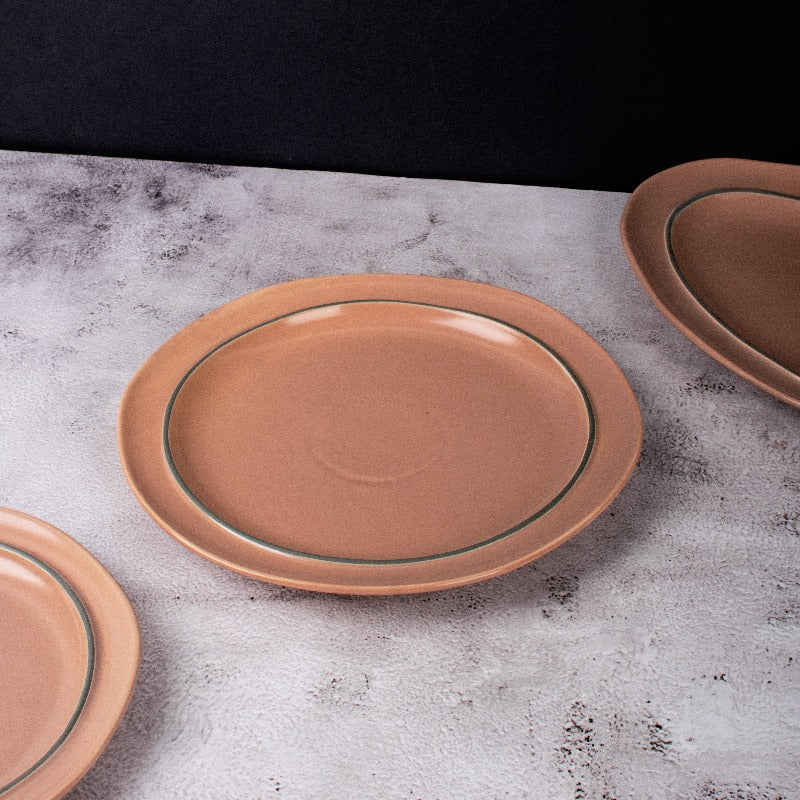 Misora Powder Pink Dinner Plate Dinner Plates The June Shop   