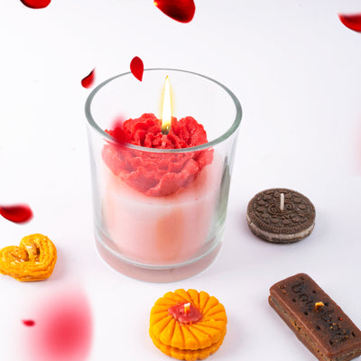 Rose Candle