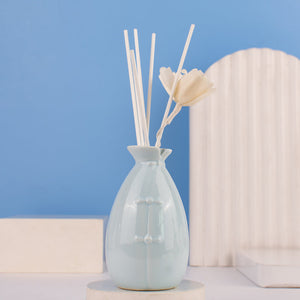 Savour The Scent Reed Diffuser Aroma Diffusers June Trading Blooming Jasmine (blue base)  
