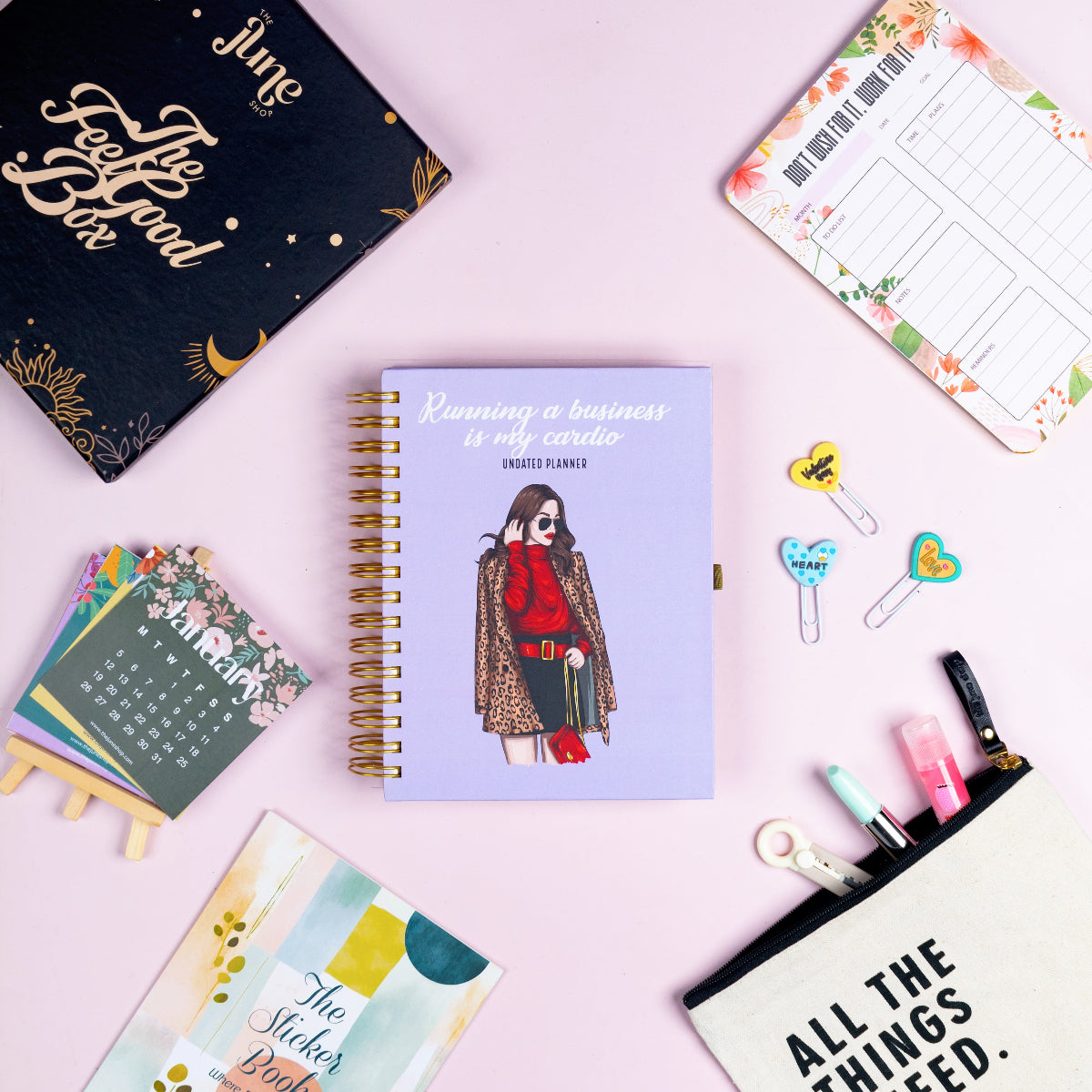 The Feel-Good Planner Box™ | Business Is My Cardio Edition