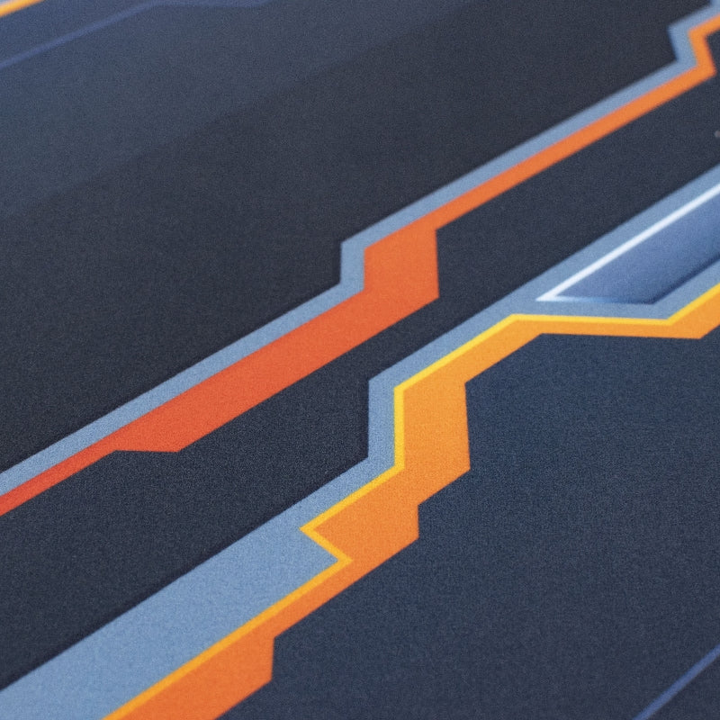 Cerulean Pattern Extended Versatile Desk Mat Desk Mats The June Shop   