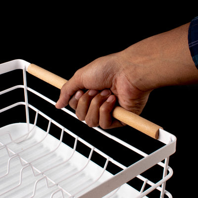 SleekStow Draining Dish Rack