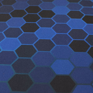 Azure Honeycomb Extended Versatile Desk Mat Desk Mats The June Shop   