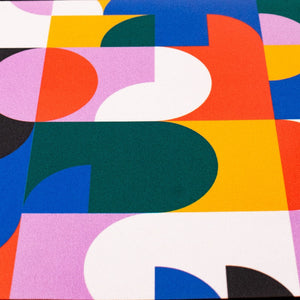 Vivid Gemoetric Pattern Versatile Desk Mat Desk Mats June Trading   