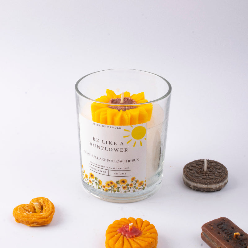 Sunflower Candle