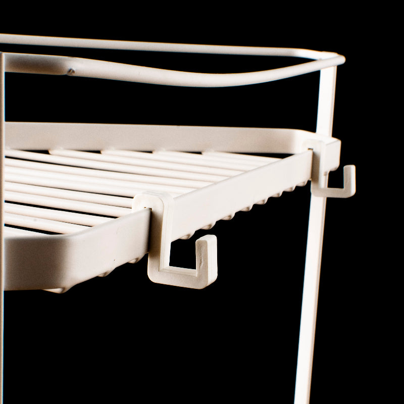 Clutter-Free Corner Stand with Dual Shelves