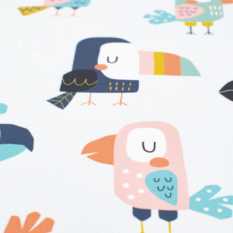Lively Birdie Extended Versatile Desk Mat Desk Mats The June Shop   