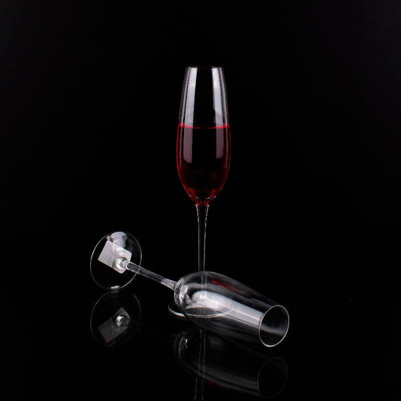 Classy Champagne Glass (Set of 2) Wine Glasses ERL   