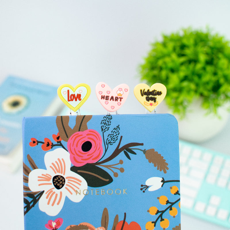 Heart Paper Clips - Assorted (Set Of 3) Paper Clip June Trading   