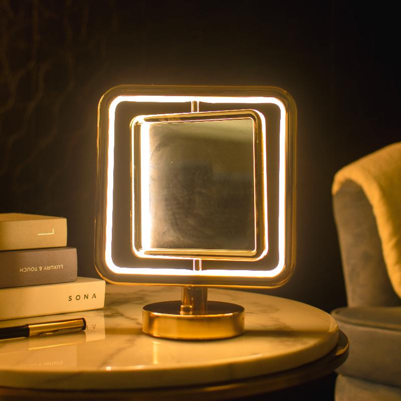 Square Photo Frame Touch Sensor Lamp