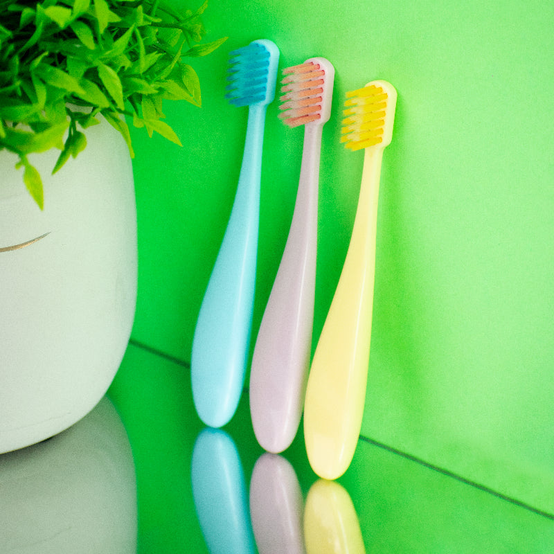 Children Toothbrush (Set of 3) Toothbrush & Holders June Trading   