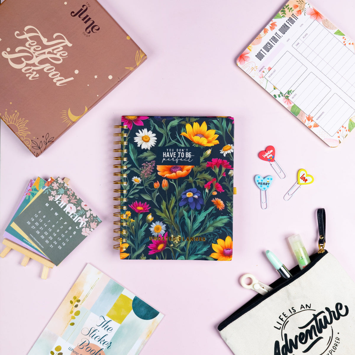 The Feel-Good Planner Box™ | You Don't Have To Be Perfect Edition