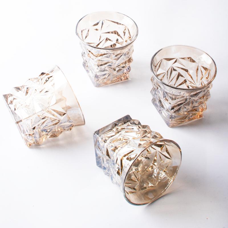 Luxe Diamond Cut Glass (Set Of 2, 4 & 6)