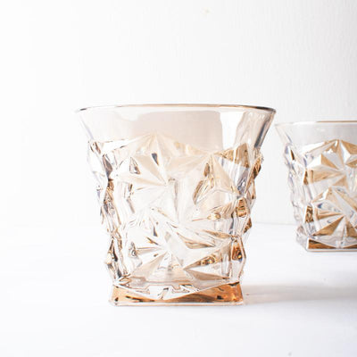 Luxe Diamond Cut Glass (Set Of 2, 4 & 6)