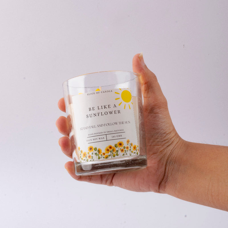 Sunflower Candle
