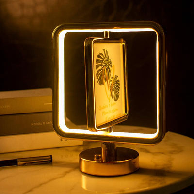 Square Photo Frame Touch Sensor Lamp