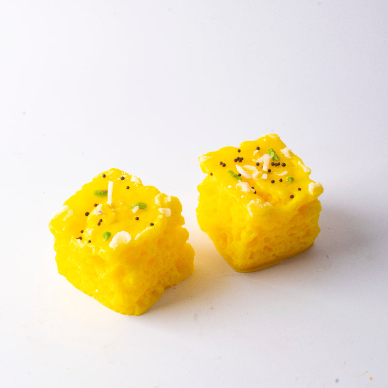 Dhokla Candle