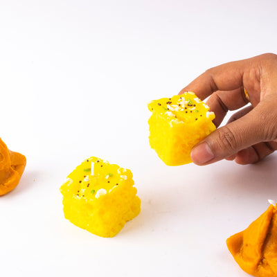 Dhokla Candle