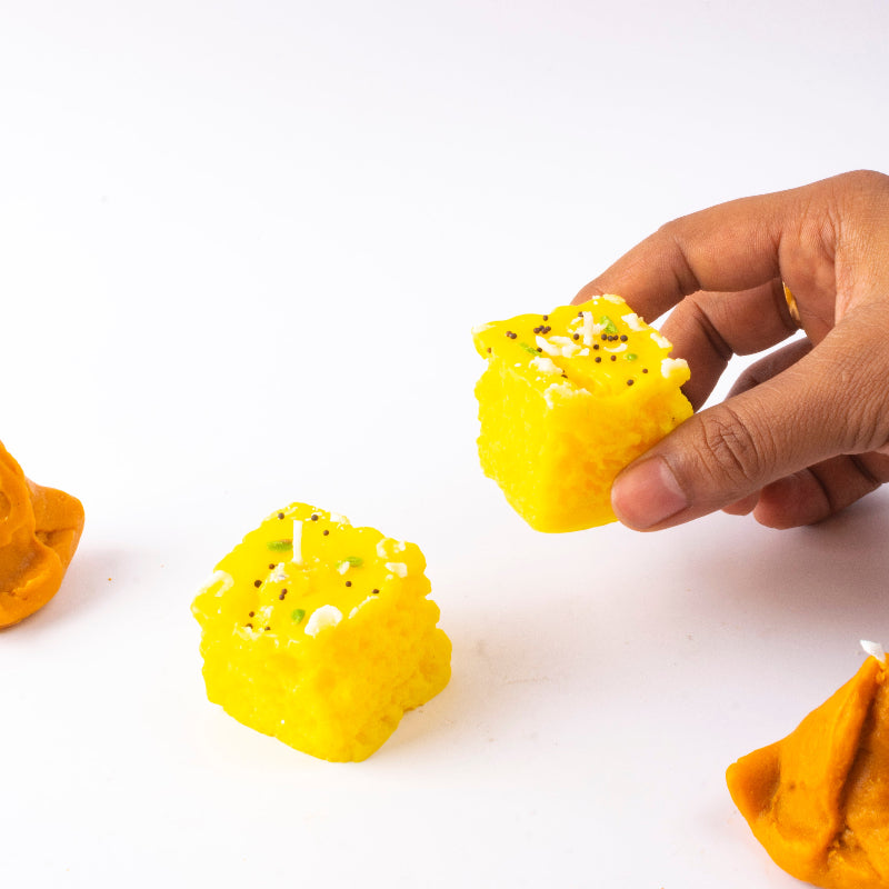 Dhokla Candle