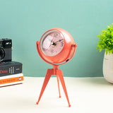 Pendulum Allure Table Clock With Tripod Stand Table Clocks The June Shop Crimson Red  