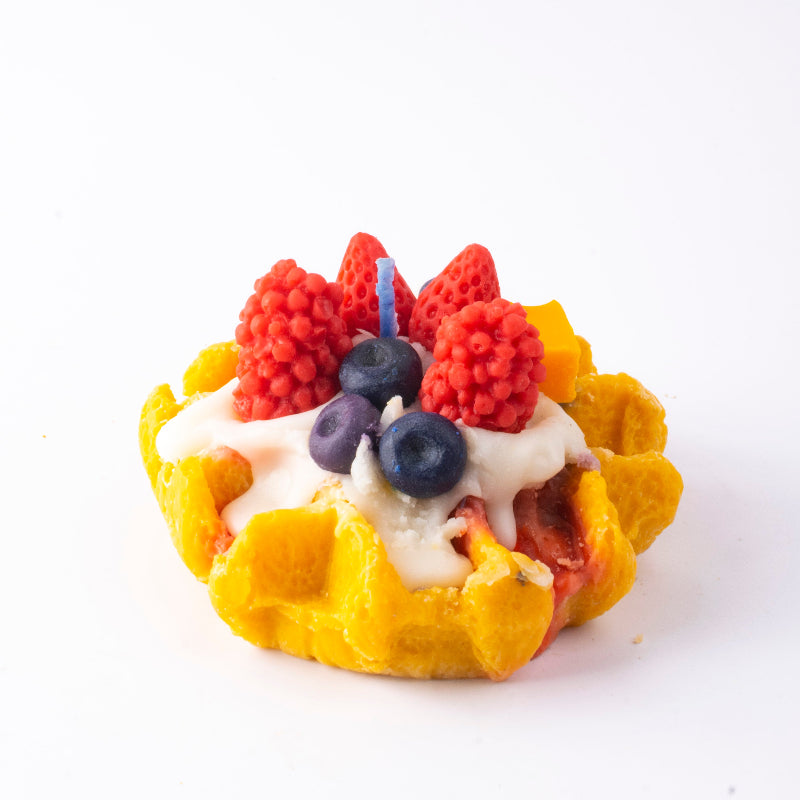 Waffle Candle