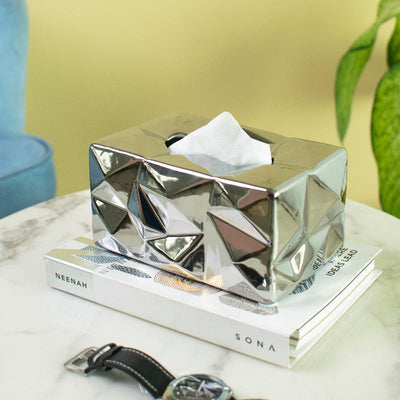 Prism Luxe Ceramic Tissue Holder